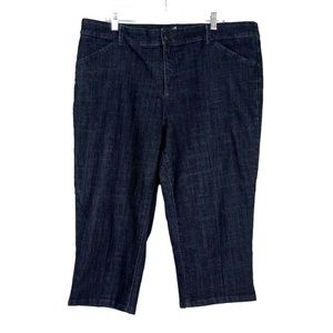 Liz Claiborne Classic Fit Cropped Jeans